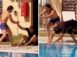 Bade Miyan Chote Miyan: Tiger Shroff pranks Akshay Kumar in swimming race: “Hisaab barabar bade”