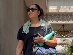 Bipasha Basu gets clicked by paps outside gym post workout sessions