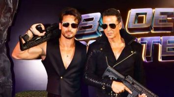 Cast of ‘Bade Miyan Chote Miyan’ arrives in style at the trailer launch