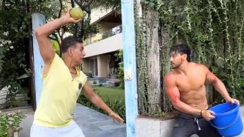 Tiger Shroff tries to prank Akshay Kumar on Holi but this happened; watch