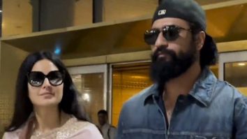 Cutest couple! Vicky Kaushal & Katrina Kaif walk hand in hand at the airport