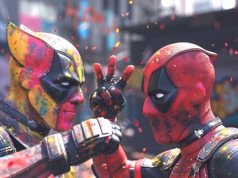 AI shows Deadpool & Wolverine celebrating Holi in India! See pics AI shows Deadpool & Wolverine celebrating Holi in India! See pics