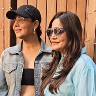 Denim babe! Gauri Khan arrives in style at Alanna Panday's baby shower