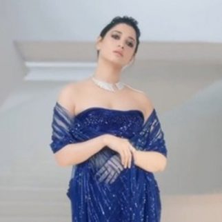 Electric blue is made for Tamannaah Bhatia only, let's just accept it!!!