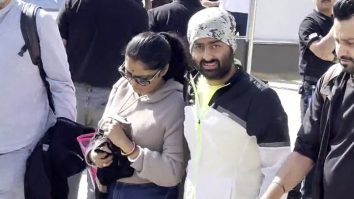 God of Melody! Arijit Singh gets clicked as he leaves from Jamnagar