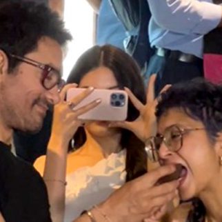 Happy Birthday! Aamir Khan celebrates birthday by cutting cake with media