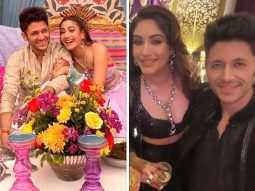 Ishqbaaz bride Surbhi Chanda dances to Punjabi beats at Haldi ceremony; performs on romantic number with Karan Sharma on Sufi night