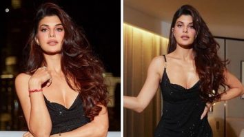 Jacqueline Fernandez’s snazzy black mini dress can be your next perfect cocktail outfit