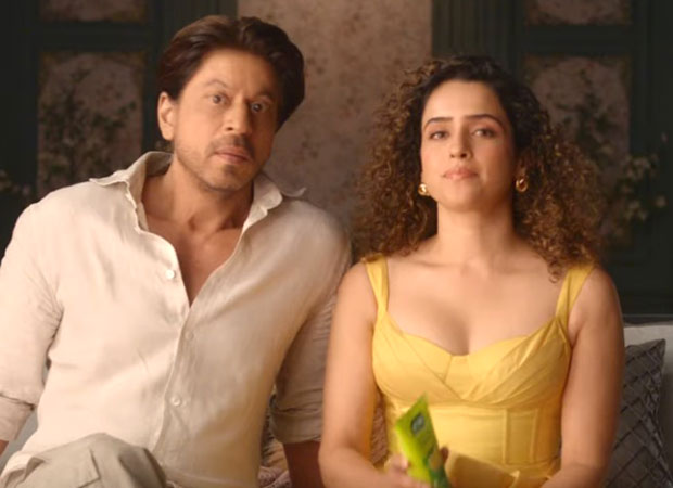 Jawan actors Shah Rukh Khan and Sanya Malhotra reunite for a commercial of Joy Personal Care