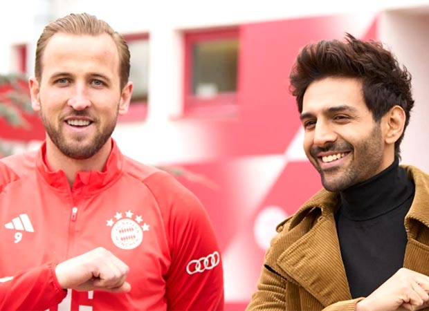 Kartik Aaryan teaches Chandu Champion dialogue to footballer Harry Kane, watch