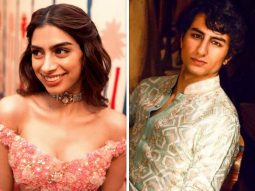 Khushi Kapoor and Ibrahim Ali Khan shoot for their next tentatively titled Naadaniyaan; photo LEAKED