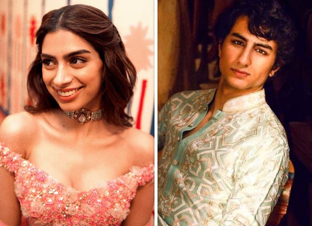 Khushi Kapoor and Ibrahim Ali Khan shoot for their next tentatively titled Naadaniyaan; photo LEAKED