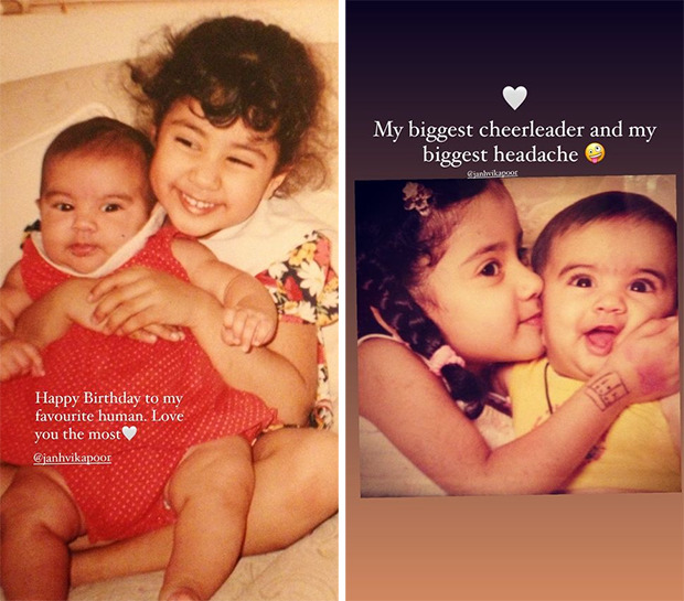 Khushi Kapoor shares heartfelt post for sister Janhvi Kapoor on her birthday