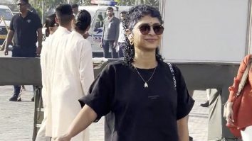 Kiran Rao greets paps with a happy smile as she leaves for Mumbai