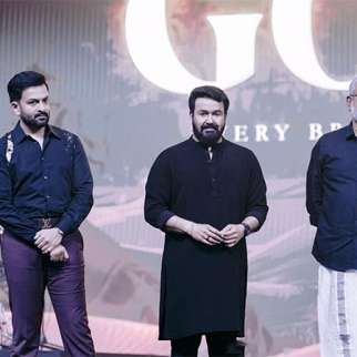 Lucifer duo Mohanlal and Prithviraj Sukumaran reunite for the music launch of The Goat Life with A.R Rahman