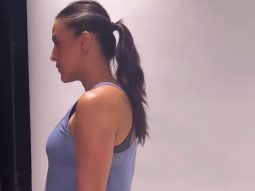 Do the moon walk in Neha Dhupia style