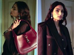 Pant Suit trend catches wind; Athiya Shetty looks stunning in her new pictures in black pantsuit for Gucci event
