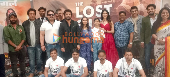 photos actress prachi bansal director aditya ranoliya and others were snapped at the trailer launch of the lost girl 5
