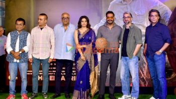 Photos: Ajay Devgn, Priyamani and others snapped at the Maidaan trailer launch