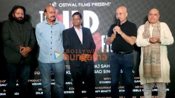 Photos: Anupam Kher, Manjari Fadnnis, Manoj Joshi and others snapped at the launch of the film The UP Files