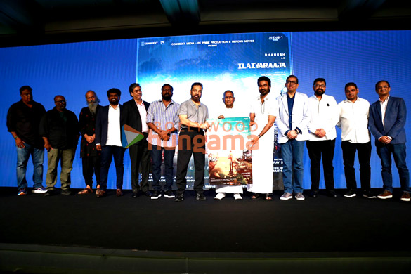 photos dhanush kamal haasan and others snapped at ilaiyaraaja biopic movie launch event 8