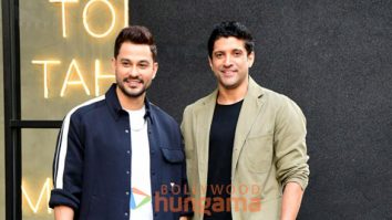 Photos: Farhan Akhtar and Kunal Kemmu snapped promoting their film Madgaon Express