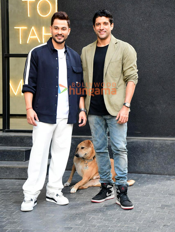 Photos: Farhan Akhtar and Kunal Kemmu snapped promoting their film Madgaon Express Photos: Farhan Akhtar and Kunal Kemmu snapped promoting their film Madgaon Express