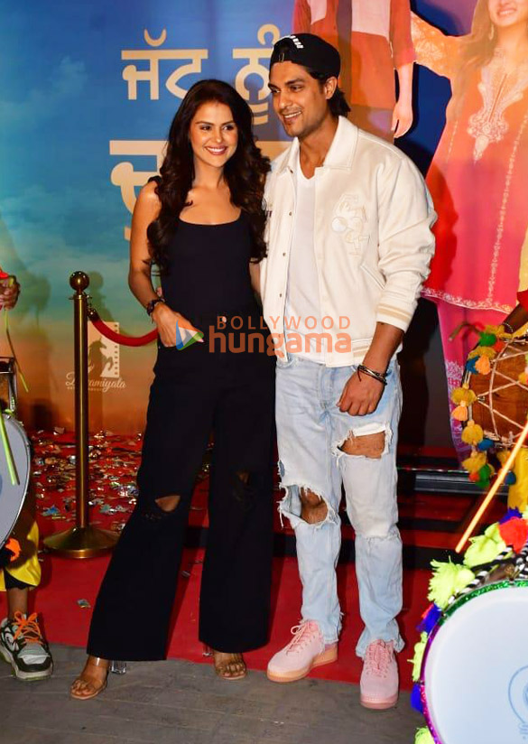 photos grand premiere of power couple sargun mehta and ravi dubeys upcoming jatt nuu chudail takri held in mumbai 2