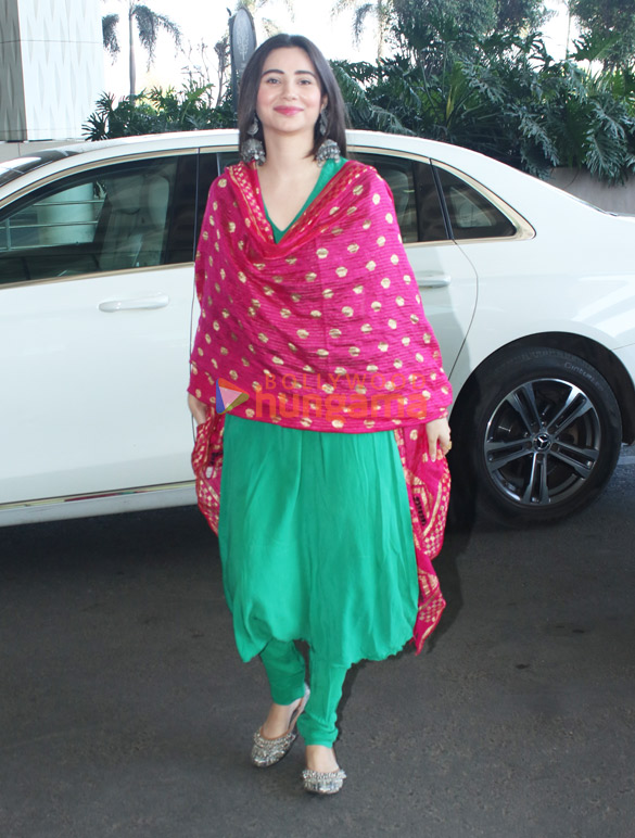 photos madhuri dixit kajal aggarwal neha sharma and others snapped at the airport 1