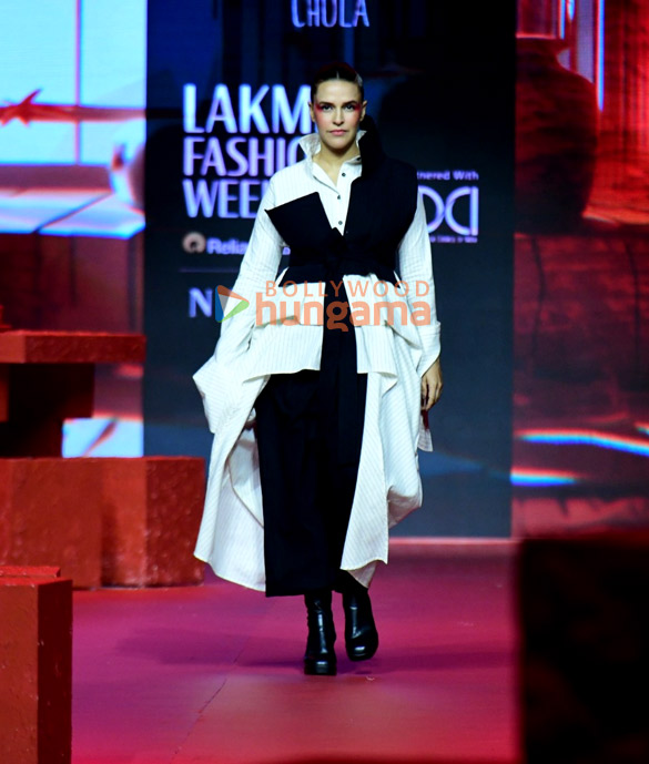 photos neha dhupia konkona sen sharma and others snapped at the lakme fashion week 2024 6