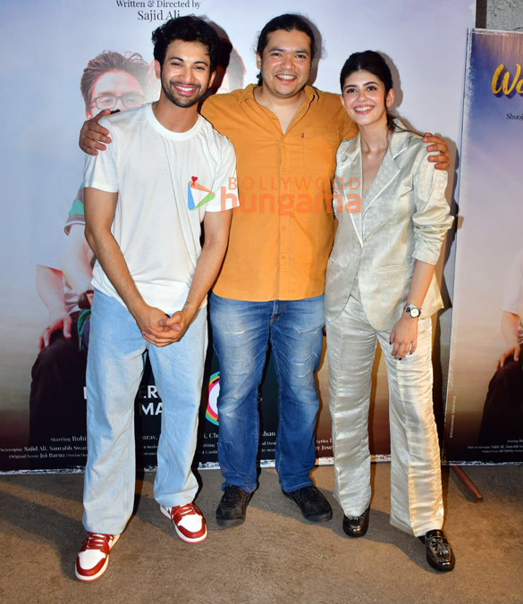 photos rohit saraf sanjana sanghi and others grace the special screening of woh bhi din the 1