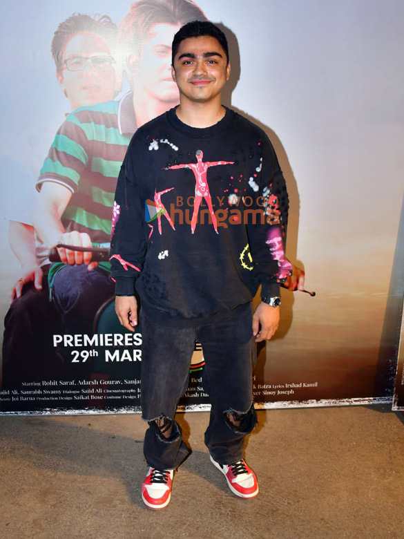 photos rohit saraf sanjana sanghi and others grace the special screening of woh bhi din the 4