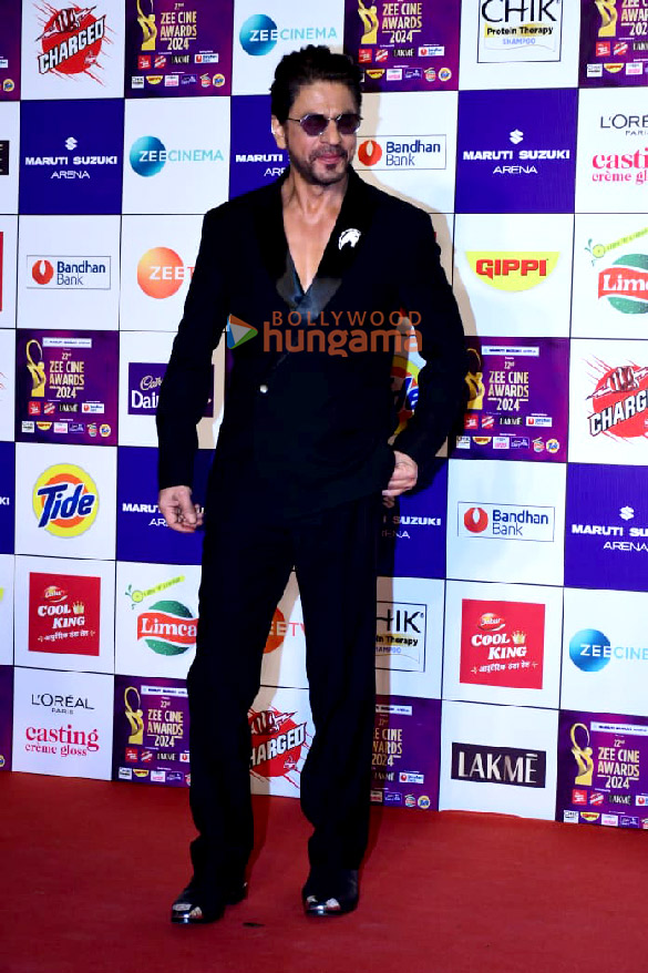 Photos: Shah Rukh Khan, Bobby Deol, Sanjana Sanghi and others snapped at Zee Cine Awards 2024