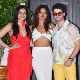 Priyanka Chopra Jonas and Nick Jonas attend the birthday bash of Mannara Chopra; videos go viral