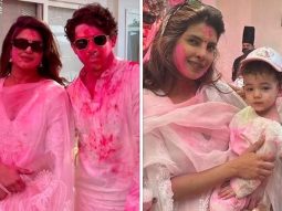 Priyanka Chopra and Nick Jonas enjoy Holi with daughter Malti Marie in Mumbai at a party, see photos and videos