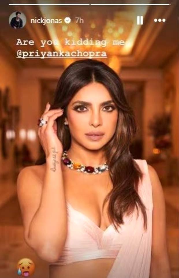 Priyanka Chopra shares inside photos from Isha Ambani’s Holi bash; Nick Jonas reacts to her stunning pastel saree look