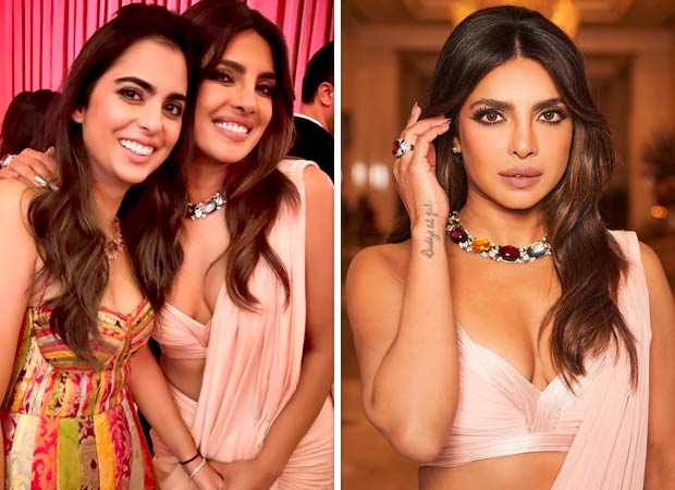 Priyanka Chopra shares inside photos from Isha Ambani’s Holi bash; Nick Jonas reacts to her stunning pastel saree look : Bollywood News