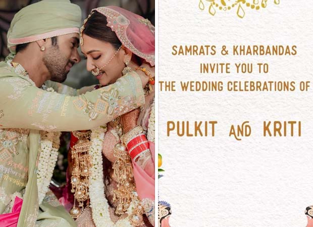 Pulkit Samrat and Kriti Kharbanda opt for unconventional invitation cards for their wedding; watch