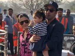 Raha is surely the centre of attention as she gets clicked with mumma & papa, Ranbir Kapoor & Alia Bhatt!