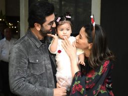 Raha plays Holi with parents Ranbir Kapoor and Alia Bhatt; watch