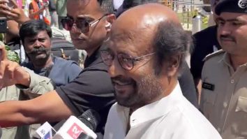 Rajnikanth & Jitendra get clicked together as they leave for Mumbai post pre-wedding bash