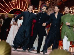 OG ‘Naatu Naatu’ star Ram Charan joins Shah Rukh Khan, Salman Khan and Aamir Khan on stage at Day 2 of Anant-Radhika’s sangeet 