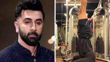 Ranbir Kapoor impresses with a headstand during a gym training session; fans wonder if he is prepping for Ramayan