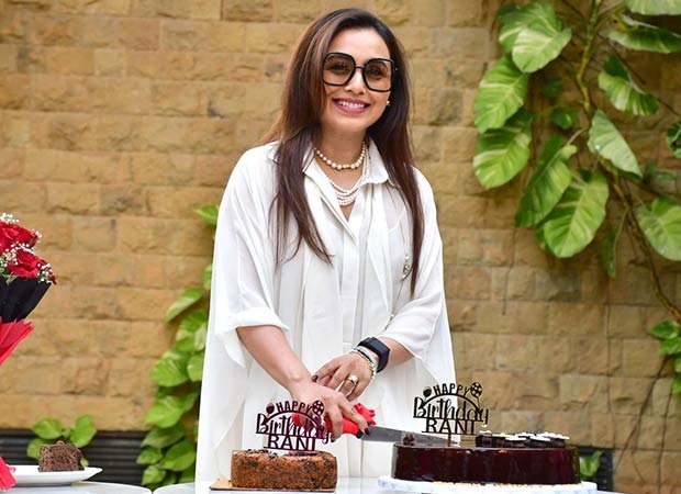 Rani Mukerji cuts cake with paparazzi ahead of 46th birthday
