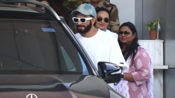 Deepika Padukone & Ranveer Singh reach Mumbai airport post Radhika-Anant’s pre-wedding bash