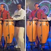 Salman Khan kicks off an impromptu jugalbandi with Akon; watch
