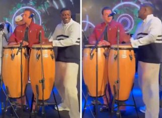 Salman Khan kicks off an impromptu jugalbandi with Akon; watch