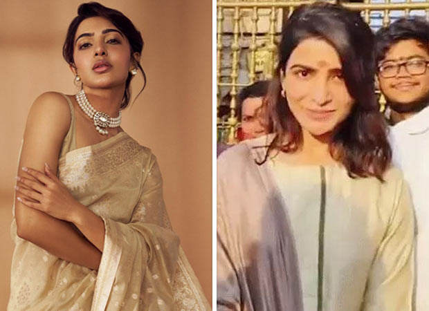 Samantha Ruth Prabhu visits Tiruchanur temple; watch