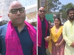 Sandeep Reddy Vanga goes bald as he offers prayers at Tirumala temple after blockbuster success of Animal, watch video