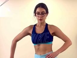 Sara Ali Khan hits the gym as she burns some carbs for the perfect abs